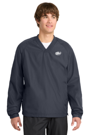 Sport-Tek V-Neck Raglan Wind Shirt